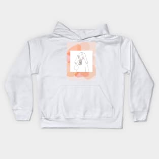 HI BUBBLE TEA Kids Hoodie